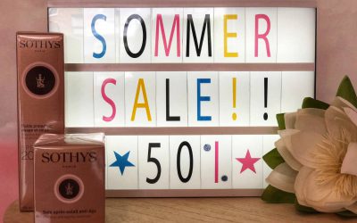 Angebot September – Sommer Sale – bis zu 50% Rabatt auf ausgesuchte Produkte von SOTHYS