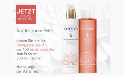 Angebot Juni 2024 – SOTHYS Reinigungs-Duo – Große Größen, kleiner Preis!
