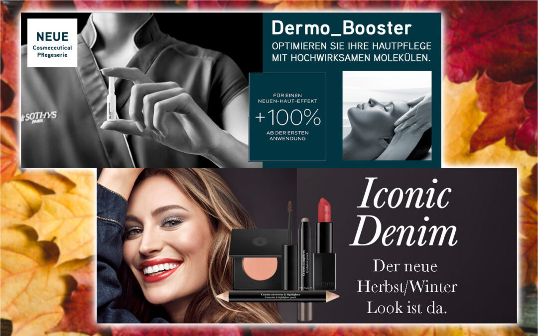 Neu im September – Herbst-/Winter-Look & Dermobooster-Behandlungen von SOTHYS